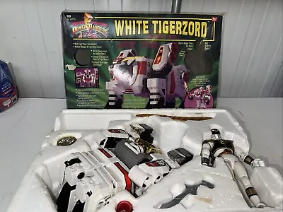 Buy Mighty Morphin Power Rangers White Tigerzord Bandai 1993 Boxed 90s • 100£