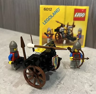 Buy Vintage Lego Siege Cart Set 6012 Castle Knights 100% Complete With Instructions • 18.99£