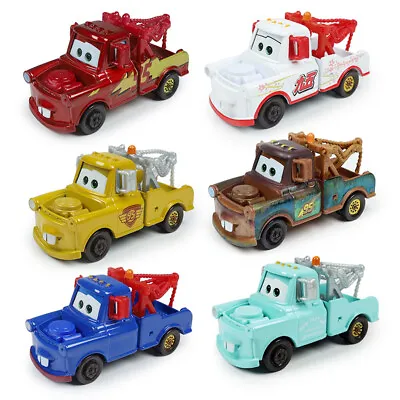 Buy Disney Pixar Car Rare 1:55 Diecast Tow Mater Red Golden Sakura Toy Car Xmas Gift • 9.99£