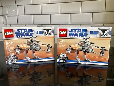 Buy Lego Star Wars Clone Walker Battle Pack 8014 • 70£