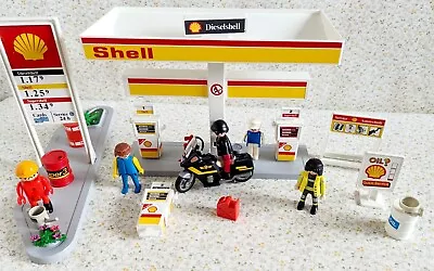 Buy Vintage Playmobil Shell Petrol Station Garage Set 3437 Rare 1981  • 29.99£