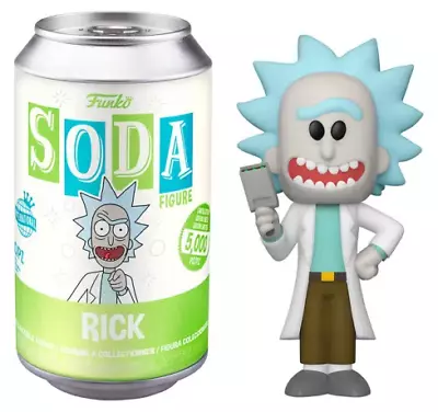 Buy Funko Vinyl Soda: Rick & Morty - Rick • 13.99£
