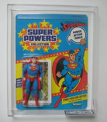 Vtg 1984 DC Super Powers MOC 4.5 Superman Figure Clark Kent Offer