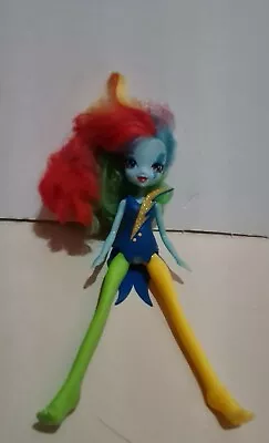 Buy My Little Pony Equestria Girls Rainbow Rocks Neon Rainbow Dash Doll • 6.95£