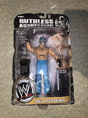 Buy WWE Mattel Elite JAKKS Ruthless Aggression Series 35 REY MYSTERIO  MOC • 54.99£