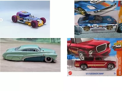 Buy Hot Wheels Set Of 4 Exotic Awesome Cars For Collection Play Fun. Collectors Edit • 8£