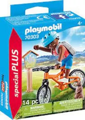 Buy Playmobil 70303 Children's Special Plus Mountain Biker • 4.45£