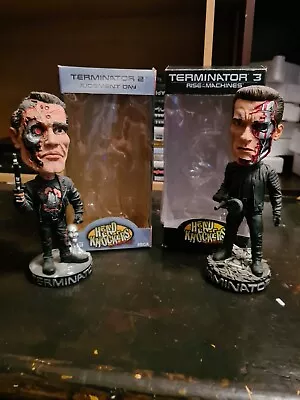 Buy TERMINATOR 2 & TERMINATOR 3 Head Knockers With Boxes • 50£