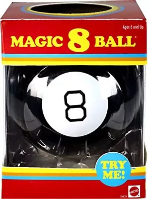 Buy Magic 8 Ball Kids Toy, Retro Themed Novelty Fortune Teller, Ask A Question An... • 16.21£