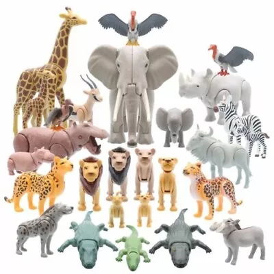 Buy Playmobil Safari Ngorongoro Zoo Circus Wild Animals Wildlife Animals • 3.52£