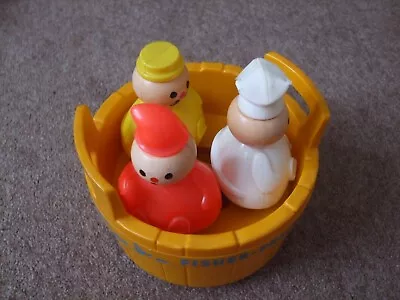 Buy Vintage Fisher Price Three Men In A Tub • 9£