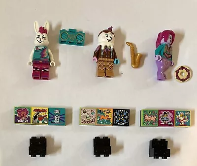 Buy 3 Lego Minifigures Vidiyo Bandmates Ice Cream Saxophonist Genie Bunny Dancer • 14.99£