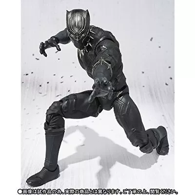 Buy S.H.Figuarts Black Panther Figure Bandai Japan Captain America Civil War • 106.79£