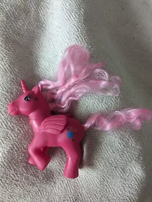 Buy Vintage My Little Pony Pink Unicorn Vinyl 14cm Tall (Btub6) • 3.99£