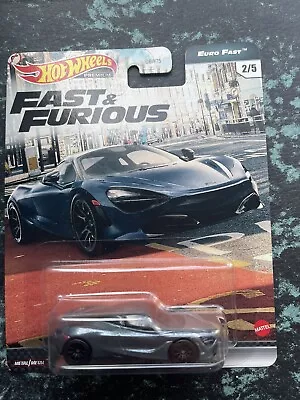 Buy 1:64 McLaren 720S Hot WheelsEuro Fast 2/5 The Fast And The Furious • 7.99£