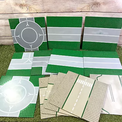 Buy 13 X LEGO Vintage Classic Town Road City Base Plates 32 X 32 Boards • 39.99£