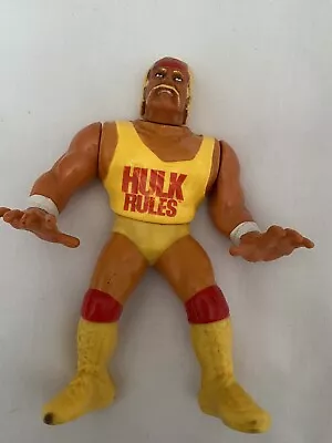 Buy WWF WWE HASBRO -  Hulk Hogan - WRESTLING ACTION FIGURE - SERIES 1 - 1990 • 5.99£