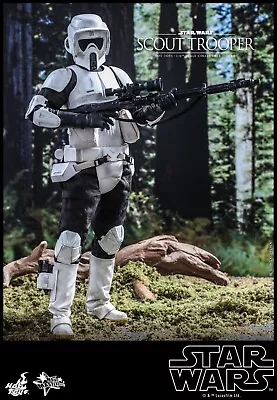 Buy Hot Toys MMS611 1/6 *Star Wars - Return Of The Jedi* Scout Trooper • 200£