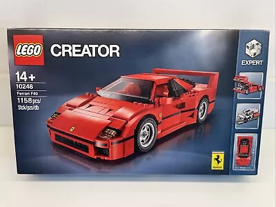 Buy LEGO Creator Expert Ferrari F40 (10248) Sealed OOP • 399.99£