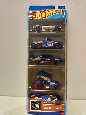 Buy Hot Wheels HW Race Team Cars 5 Pack BNIB - Camaro Plymouth Superbird Lightning  • 8£