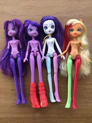 Buy My Little Pony Equestria Girls Doll Bundle 4 Lot 9” Undressed Nude No Clothes • 4.90£