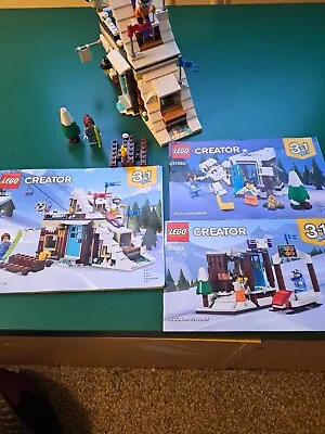 Buy Lego Creator 3-in-1 Modular Winter Vacation #31080 All Bricks Included • 22.49£