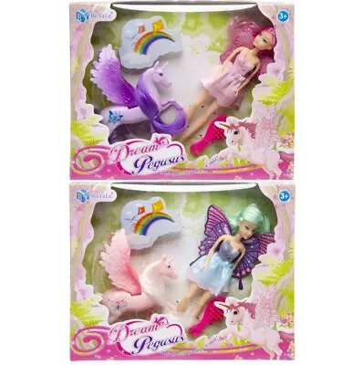 Buy Fantasy Pegasus Unicorn Action Toy Figure Play Model Mythical Legend With Doll  • 9.99£