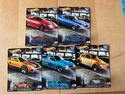 Buy 2019 Hot Wheels Premium Cruise Boulevard -Rare Full  Set Of 5 - Inc Toyota Supra • 80£