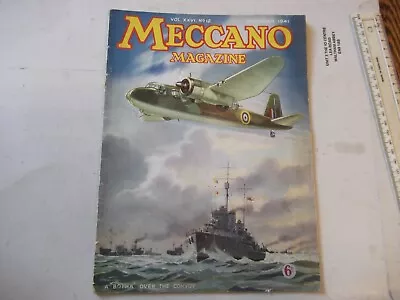 Buy Prewar Meccano Magazine - December 1941 -good Condition For Year -split To Spine • 3.99£