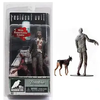 Buy Resident Evil Zombie & Dog 10th Anniversary 7  PVC Action Figure New Boxed • 23.99£