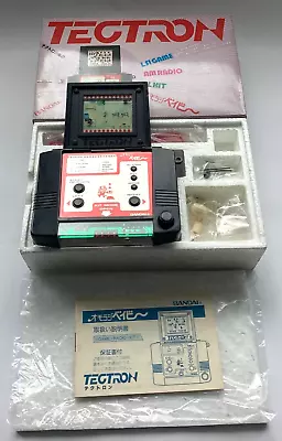 Buy Vintage 1983 EXTREMELY RARE BANDAI TECTRON OMORASHI RADIO/KIT/LCD Game • 175£