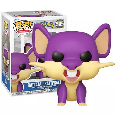 Buy Funko Pokémon Rattata Pop Games Figure 595 • 15.99£