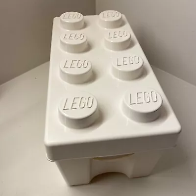 Buy Lego Duplo 8 Stud Stackable White Storage Box With Lid • 12.99£