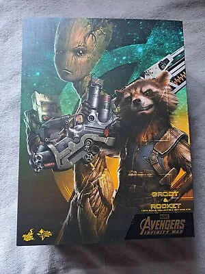 Buy MMS476 Hot Toys Avengers: Infinity War Groot & Rocket Raccoon  • 500£