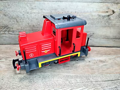 Buy PLAYMOBIL® Diesel Locomotive Freight Train From Set 4025 Railway Train Train Locomotive LGB G G-track • 121.25£