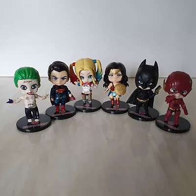 Buy Nendoroid Chibi Justice League Batman Superman Wonder Woman Harley Quinn Figure  • 29.99£