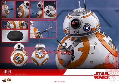 Buy New Hot Toys MMS440 Star Wars: The Last Jedi BB-8 1/6 Scale Collector's Figure • 180.09£