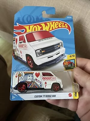 Buy Hot Wheels Custom 77 Dodge Van Treasure Hunt Rare • 14.99£
