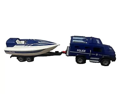 Buy Playmobil Police Riot Van Police Car 5187 And Police Speed Boat • 12.99£