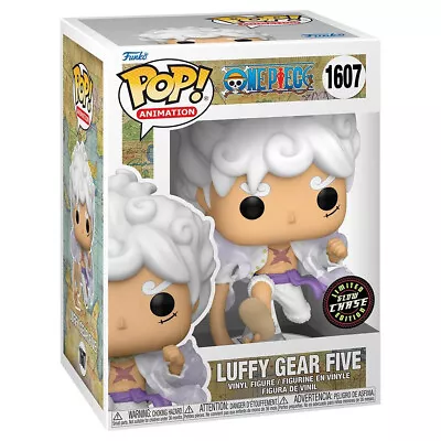 Buy Luffy Gear 5 Chase Funko POP One Piece Collectible Vinyl Figure #1607 Glow • 25£
