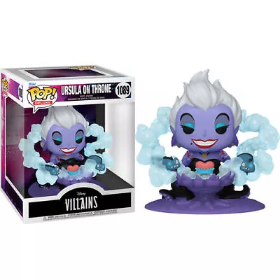 Buy Funko Pop! Deluxe - Disney Villains #1089 Ursula On Throne Figure 15cm • 37.23£