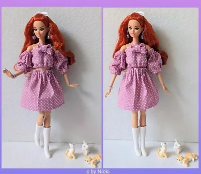 Buy Fashion Set 7 Piece For Barbie Collector Model Muse Fashion Royalty Size Dolls • 24.27£