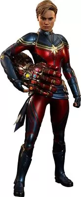Buy Hot Toys Movie Masterpiece Avengers/Endgame Captain Marvel Figure Blue MM#575 • 155.35£