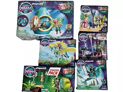 Buy Playmobil Ayuma Fairies BUNDLE Lot 70804 70809 71236 71033 70802 70905 Pod House • 40£