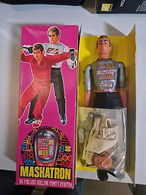 Buy Six Million Dollar Man Action Figure Maskatron Boxed Super Condition In Original • 80.05£