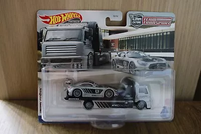 Buy Hot Wheels Premium Team Transport - Mercedes AMG GT3 Fleet Street New And Sealed • 20£