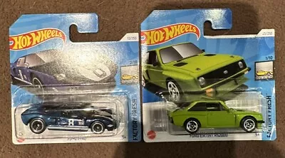 Buy HOT WHEELS FORD ESCORT RS 2000 And Ford GT40 Factory Fresh • 5.99£