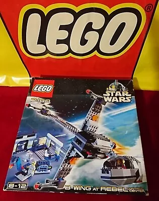 Buy Lego 7180 Star Wars B-wing At Rebel Control Center + Instructions + 2000 Box • 89£