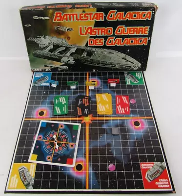 Buy Battlestar Galactica 1978 Parker Brothers Vintage Board Game No Instructions • 15£