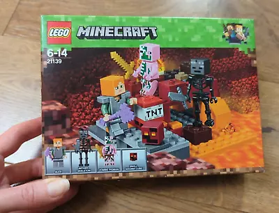 Buy LEGO Minecraft: The Nether Fight #21139 - Complete Box Instructions [Retired] • 10.99£